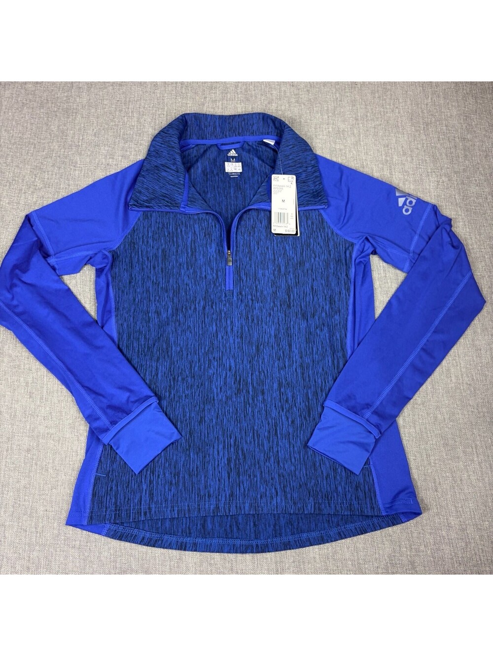 adidas Team Performer Baseline 1/4 Zip Top Model BP6095 Size M